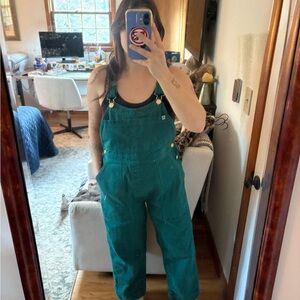 Big Bud Press Teal Women's Overalls